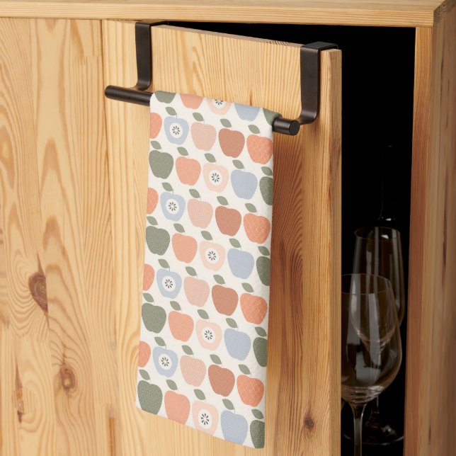 Fall Apples Kitchen Towel (Thirds Fold)