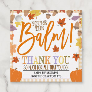 Fall Appreciation Gift Tag