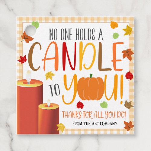 Fall Appreciation Gift Tags