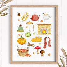 Fall art print - wall art decor