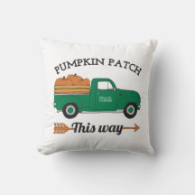 Fall Art Pumpkin Patch Old Vintage Farm Truck Art