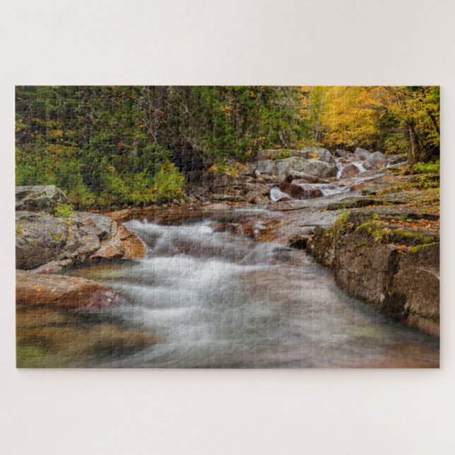 Fall at Jefferson Brook, New Hampshire Jigsaw Puzzle (Horizontal)