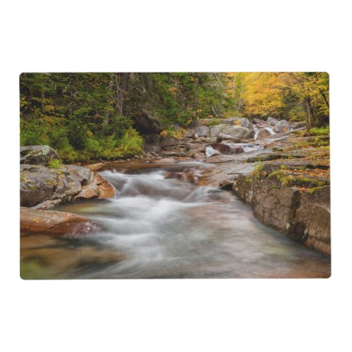 Fall at Jefferson Brook New Hampshire Placemat