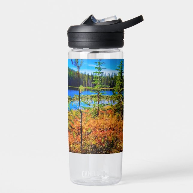 Fall at the Lake Water Bottle (Left)
