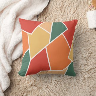Fall Autumn Colors Geometric Shape Home Decor