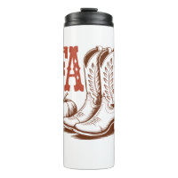 Fall Autumn Cowgirl Pumpkin