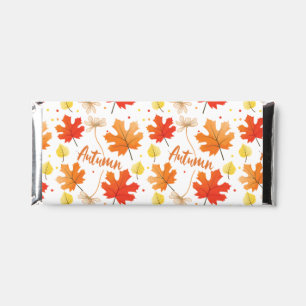 Fall Autumn Foliage Fall Leaves Hershey Bar Favors