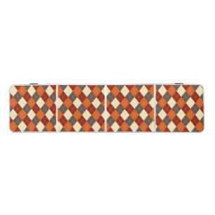 Fall/Autumn Gingham pattern Beer Pong Table