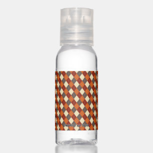 Fall/Autumn Gingham pattern Hand Sanitizer