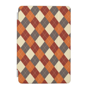 Fall/Autumn Gingham pattern iPad Mini Cover