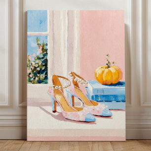 Fall Autumn Glam High Heels Fashion Acrylic Photo Tile