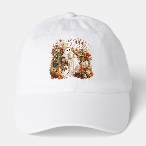 Fall Autumn Halloween Ghost Cute Boo Hat