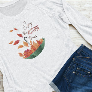 Fall/ Autumn in Umbrella T-Shirt