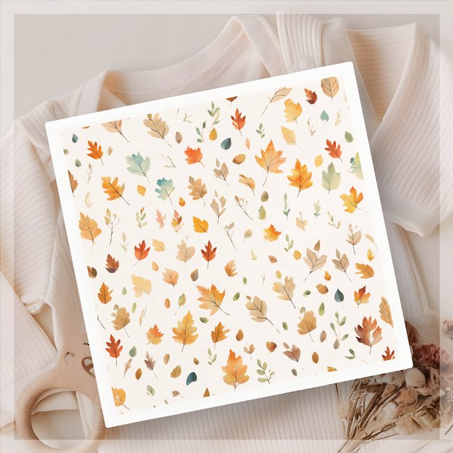 Fall Autumn Leaf |  Napkins (Creator Uploaded)