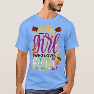 Fall Autumn Leave Lover Fall is My Favorite Color  T-Shirt