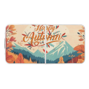 Fall/Autumn/leaves/colorful Beer Pong Table