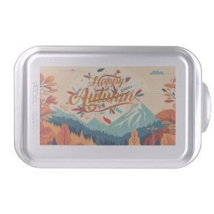 Fall/Autumn/leaves/colorful Cake Pan