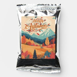 Fall/Autumn/leaves/colorful Coffee Drink Mix