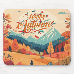 Fall/Autumn/leaves/colorful Mouse Pad