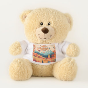 Fall/Autumn/leaves/colorful Teddy Bear
