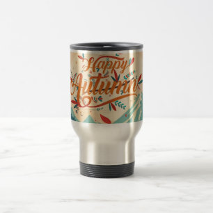 Fall/Autumn/leaves/colorful Travel Mug