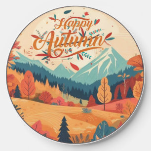 Fall/Autumn/leaves/colorful Wireless Charger