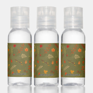 Fall Autumn Leaves Hand Sanitizer