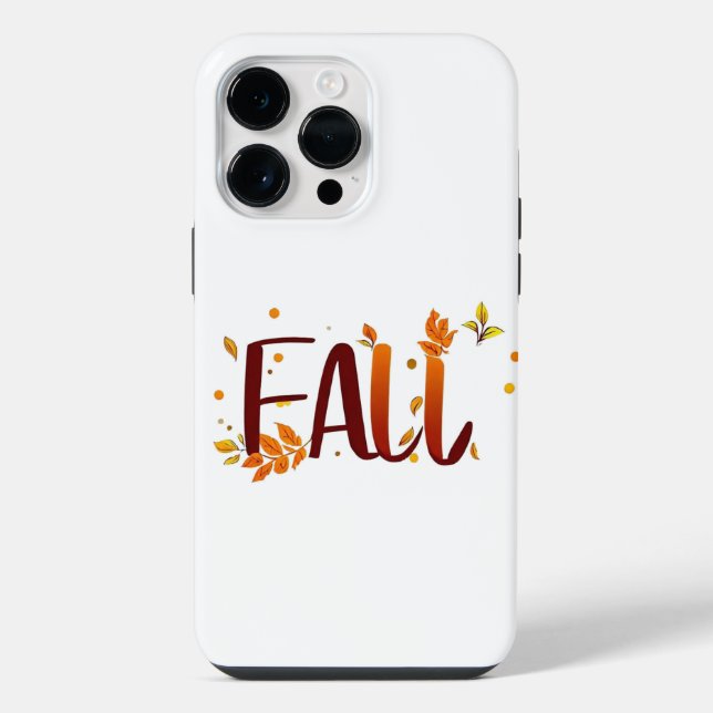 Fall/Autumn/Leaves  iPhone Case (Back)