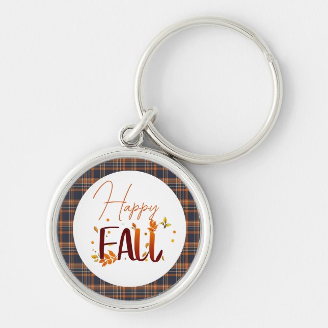 Fall/Autumn/Leaves  Keychain (Front)