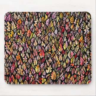 Fall Autumn Leaves Mouse Pad