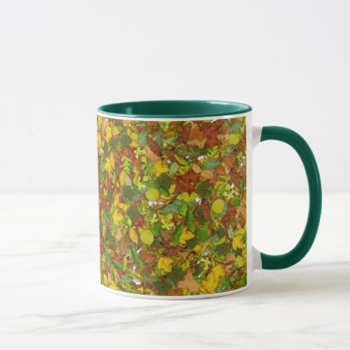 FALL  AUTUMN LEAVES MUG