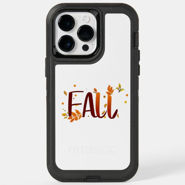 Fall/Autumn/Leaves  Otterbox iPhone Case (Back)