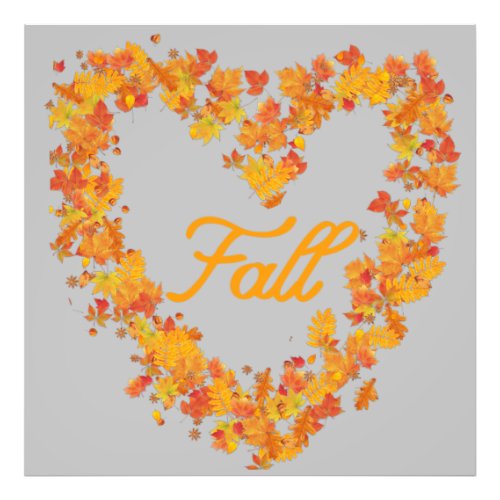 Fall Autumn Leaves     Photo Print