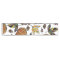Fall Autumn Leaves Pumpkin and Acorns Illustration
