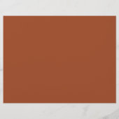 Fall Autumn Leaves Rustic Country Boho Wedding (Back)