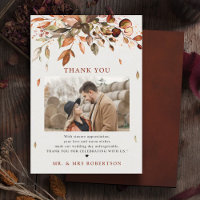 Fall Autumn Leaves Rustic Country Photo wedding
