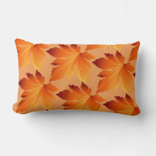 Fall Autumn Leaves Throw Pillow