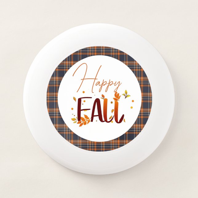 Fall/Autumn/Leaves  Wham-O Frisbee (Front)