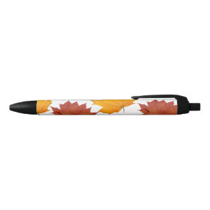 Fall Autumn maple leaves Pen