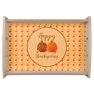 Fall/Autumn/Pumpkin Serving Tray