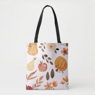 fall autumn tote bag