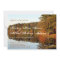 Fall Autumn Trees Leaves Lake Wedding Invitations