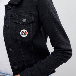 Fall Babe Button