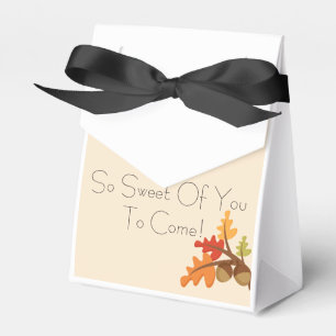 Fall Baby Favor Boxes! Boxes