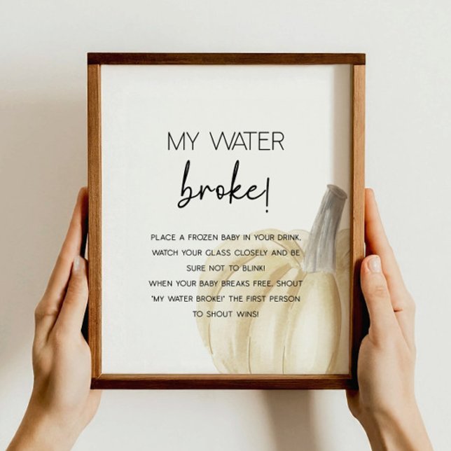 Fall Baby Shower Game Poster (Creator Uploaded)