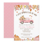 Fall Baby Shower Invitations For A Girl | Zazzle