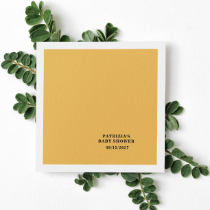 Fall Baby Shower Napkins
