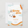 Fall Baby Shower Retro Ghost Groovy Baby Shower In Invitation