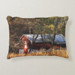 Fall Barn in Central Maryland Accent Pillow
