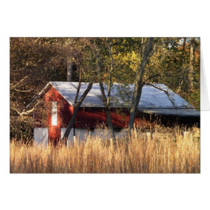 Fall Barn in Central Maryland Cards